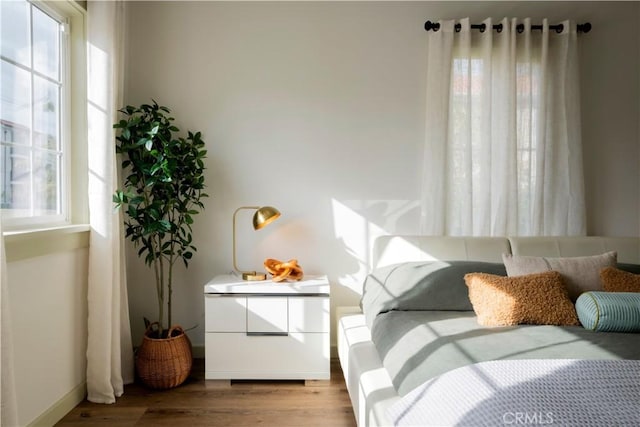 1030 Echo Park Ave, Los Angeles, CA 90026 - bedroom featuring multiple windows and wood finished floors