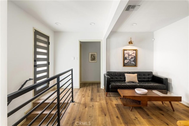 1030 Echo Park Ave, Los Angeles, CA 90026 - living room featuring wood finished floors and baseboards