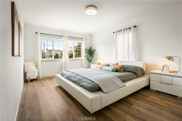 1030 Echo Park Ave, Los Angeles, CA 90026 - bedroom with wood finished floors and baseboards