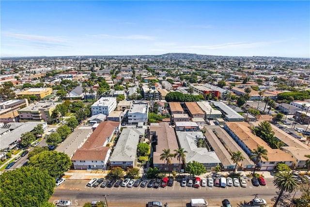 1327 E Appleton St Unit 1, Long Beach, CA 90802 - aerial view of property's location with a mountainous background