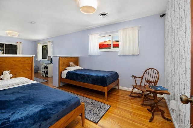 4886 Twain Ave, San Diego, CA 92120 - bedroom featuring wood finished floors