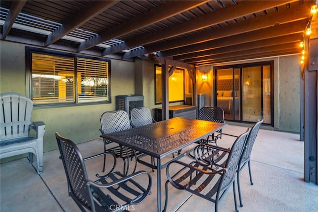 32175 Cedarcroft Rd, Acton, CA 93510 - view of patio with outdoor dining area