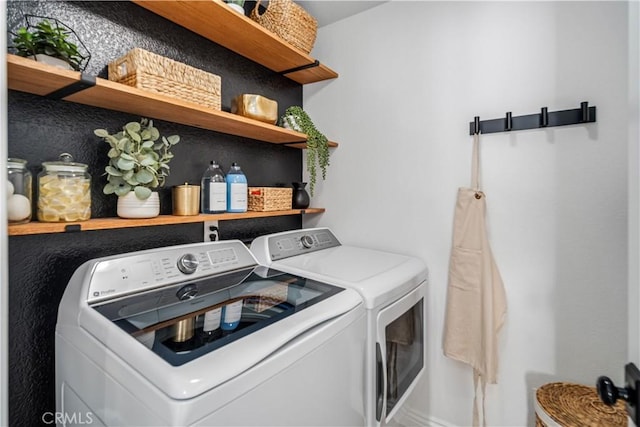 32175 Cedarcroft Rd, Acton, CA 93510 - washroom featuring independent washer and dryer
