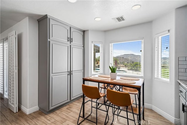 32175 Cedarcroft Rd, Acton, CA 93510 - dining room featuring light wood-style floors and baseboards
