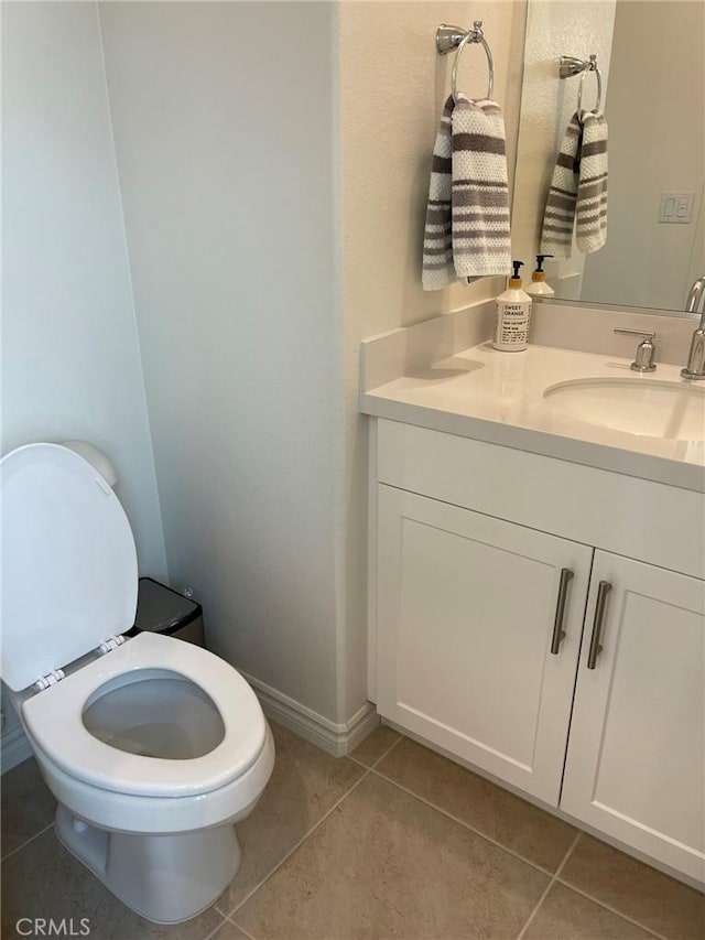 3700 Verdana Cir, La Verne, CA 91750 - bathroom with vanity and tile patterned flooring