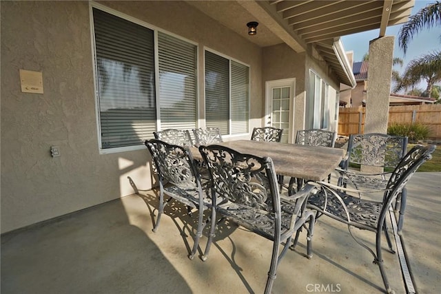 845 E Redwood Cir, Hanford, CA 93230 - view of patio / terrace with outdoor dining space