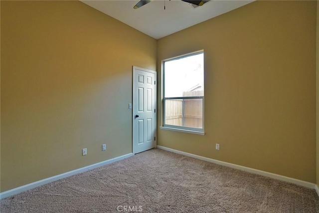 845 E Redwood Cir, Hanford, CA 93230 - spare room with ceiling fan and carpet flooring