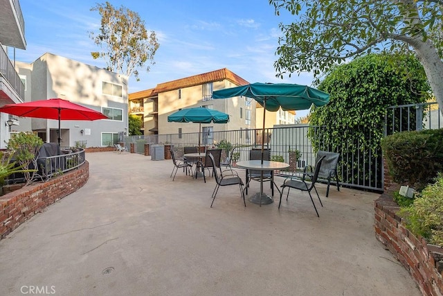 5870 Green Valley Cir Unit 231, Culver City, CA 90230 - view of patio featuring outdoor dining space