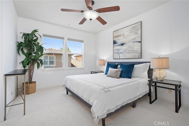 322 Dewdrop, Irvine, CA 92603 - carpeted bedroom with baseboards and a ceiling fan
