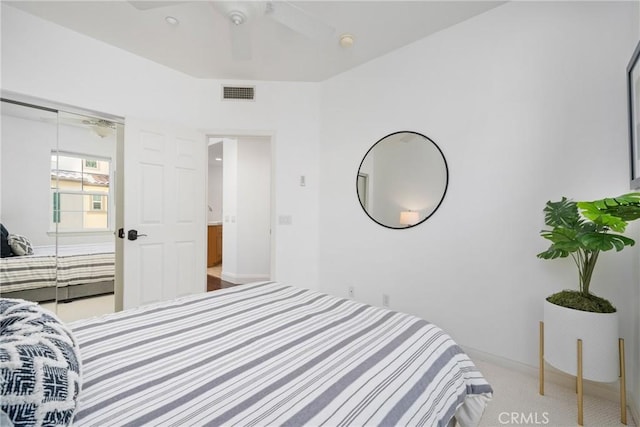 322 Dewdrop, Irvine, CA 92603 - bedroom with baseboards and a ceiling fan
