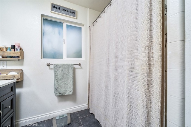10147 Primrose Ave, Hesperia, CA 92345 - bathroom featuring tile patterned flooring and vanity