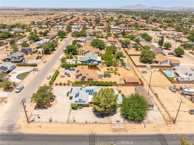 10147 Primrose Ave, Hesperia, CA 92345 - drone / aerial view of a mountain backdrop