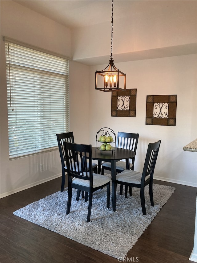 132 Sandpiper Ln, Aliso Viejo, CA 92656 - dining room with wood finished floors and a chandelier