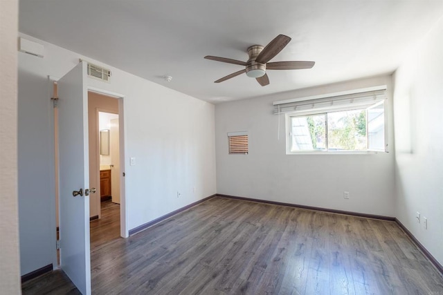 3833 Via Del Bardo, San Ysidro, CA 92173 - spare room featuring wood finished floors and ceiling fan