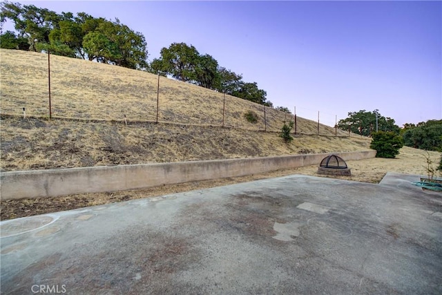 6305 Portola Rd, Atascadero, CA 93422 - view of patio / terrace featuring an outdoor fire pit