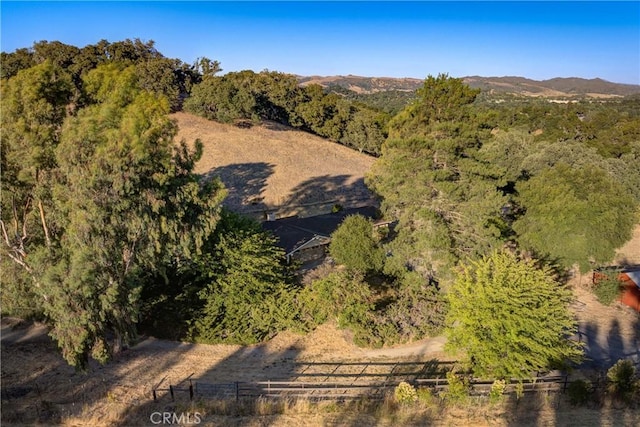 6305 Portola Rd, Atascadero, CA 93422 - view of mountain background featuring a heavily wooded area