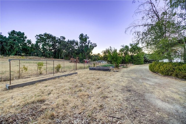 6305 Portola Rd, Atascadero, CA 93422 - view of yard featuring a view of countryside and a garden