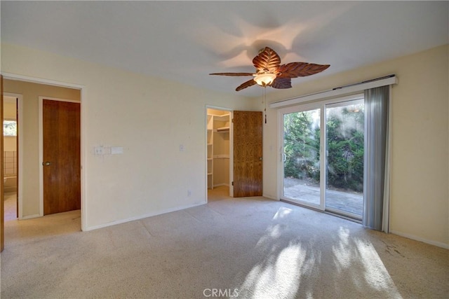 6305 Portola Rd, Atascadero, CA 93422 - empty room with carpet flooring and ceiling fan