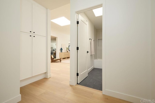2025 Valley Rd, Oceanside, CA 92056 - corridor featuring light wood finished floors