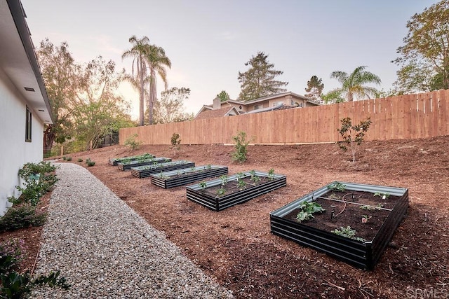 2025 Valley Rd, Oceanside, CA 92056 - view of yard with a vegetable garden