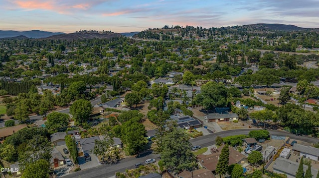 1373 Calle Crisantemo, Thousand Oaks, CA 91360 - aerial view of property's location with mountains