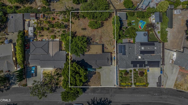 1373 Calle Crisantemo, Thousand Oaks, CA 91360 - aerial view of property's location with property parcel outlined
