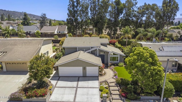 2142 Klamath Dr, Camarillo, CA 93010 - aerial perspective of suburban area with a mountainous background