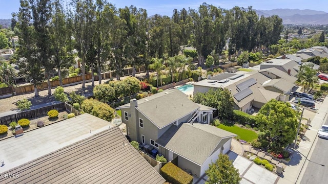 2142 Klamath Dr, Camarillo, CA 93010 - aerial view of residential area featuring a tree filled landscape and mountains