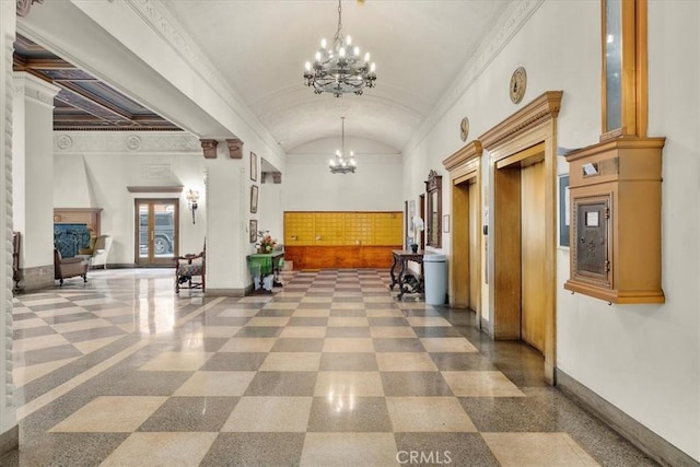 315 W 3rd St Unit 301, Long Beach, CA 90802 - community lobby featuring vaulted ceiling