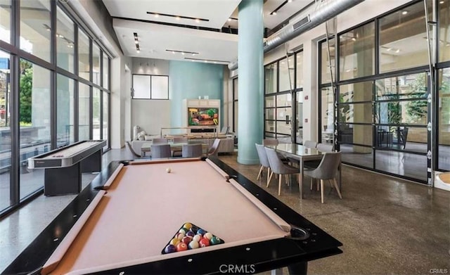 133 The Promenade N Unit 317, Long Beach, CA 90802 - recreation room with billiards table