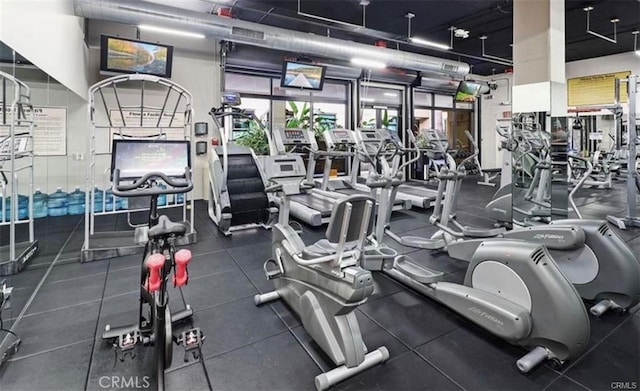 133 The Promenade N Unit 317, Long Beach, CA 90802 - gym featuring plenty of natural light