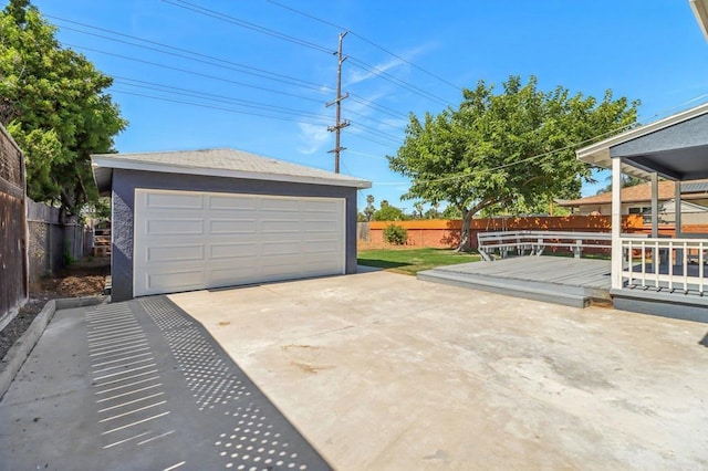 8450 Dallas St, La Mesa, CA 91942 - view of detached garage