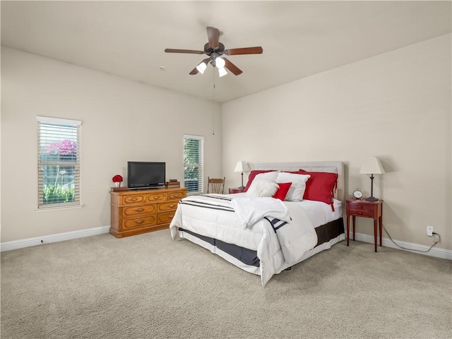 425 W Trenton Ave, Clovis, CA 93619 - bedroom featuring carpet floors and ceiling fan