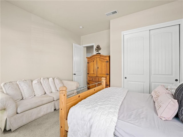 425 W Trenton Ave, Clovis, CA 93619 - carpeted bedroom with a closet