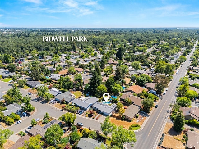 571 Redwood Way, Chico, CA 95926 - aerial view of residential area