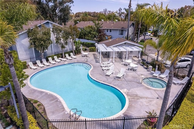 29788 Sea Shore Ln Unit 30, Laguna Niguel, CA 92677 - community pool featuring a community hot tub and a patio