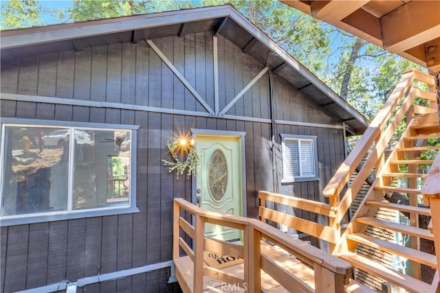 26188 Boulder Ln, Twin Peaks, CA 92391 - view of exterior entry