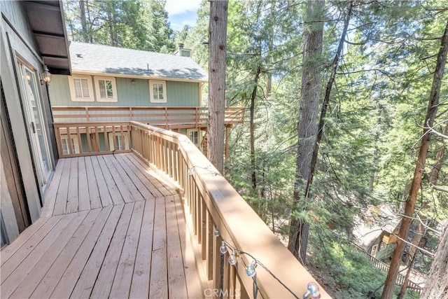 26188 Boulder Ln, Twin Peaks, CA 92391 - view of deck