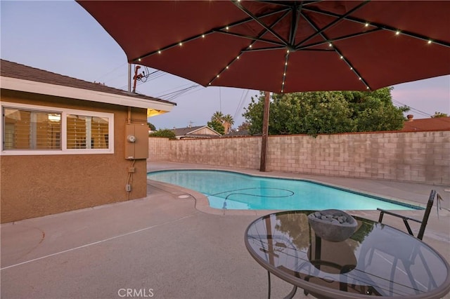 3126 E Merrygrove St, West Covina, CA 91792 - view of pool featuring a fenced backyard and a patio