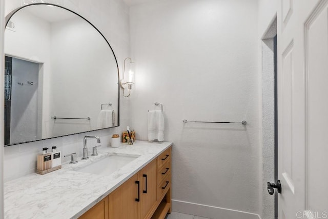3131 Ferncreek Ln, Escondido, CA 92027 - bathroom featuring vanity and baseboards