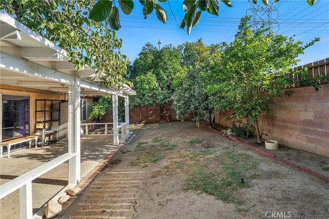 8303 Topeka Dr, Northridge, CA 91324 - view of fenced backyard