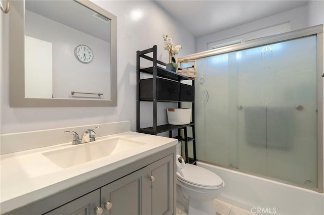 8303 Topeka Dr, Northridge, CA 91324 - full bath featuring vanity and shower / bath combination with glass door