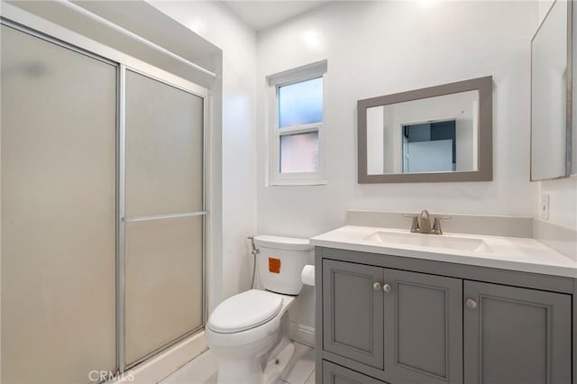 8303 Topeka Dr, Northridge, CA 91324 - full bathroom with vanity and a stall shower