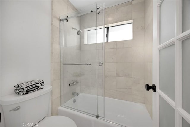 11601 Montana Ave Unit 7, Los Angeles, CA 90049 - full bathroom with toilet and enclosed tub / shower combo