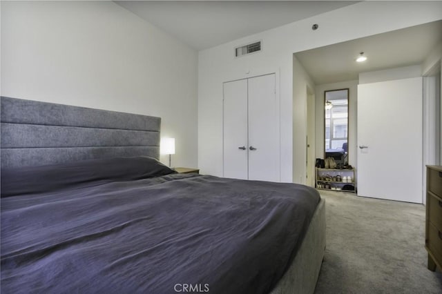 411 W Seaside Way Unit 402, Long Beach, CA 90802 - bedroom with carpet and a closet