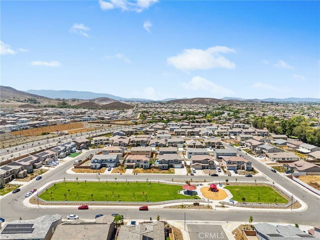 32886 Birchall Ct, Winchester, CA 92596 - aerial view of residential area with mountains