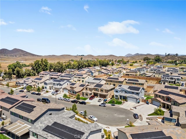 32886 Birchall Ct, Winchester, CA 92596 - aerial perspective of suburban area featuring mountains