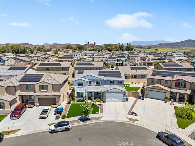 32886 Birchall Ct, Winchester, CA 92596 - aerial view of residential area featuring a mountain backdrop