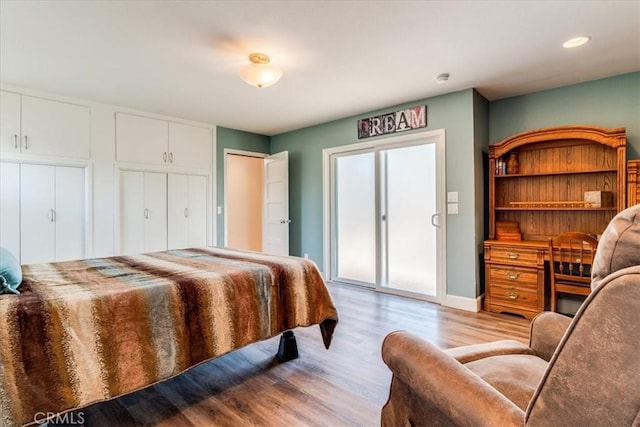 923 Farroll Ave, Arroyo Grande, CA 93420 - bedroom featuring wood finished floors and recessed lighting