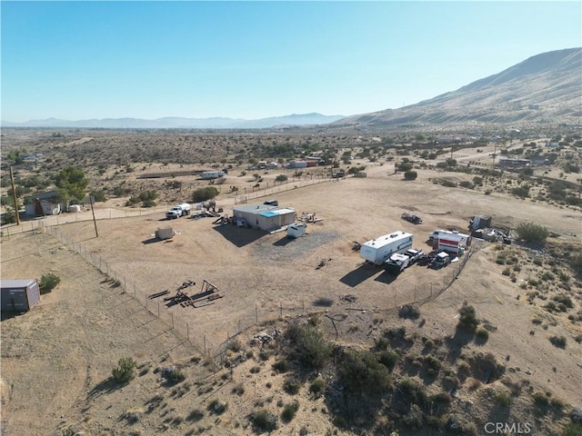 20421 Riverview Rd, Apple Valley, CA 92308 - overview of rural landscape featuring a desert landscape and a mountainous background